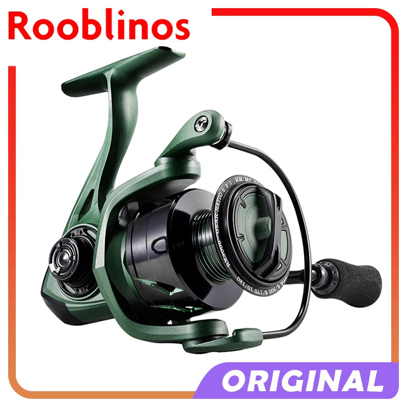 CR Sea Fishing Wheel Spinning Reel 5 2 To 1 Black Red 10kg