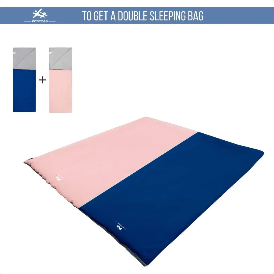 Warm Sleeping Bag Portable Waterproof Packable For Teens