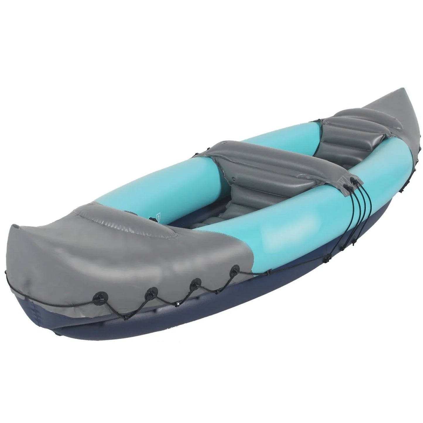 Inflatable Two Person Kayak for Fishing with Paddles