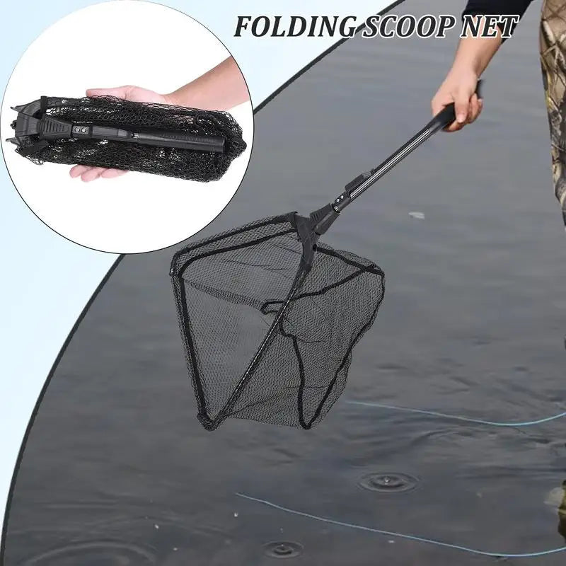 Floating Aluminium Alloy Landing Net Telescoping Handle
