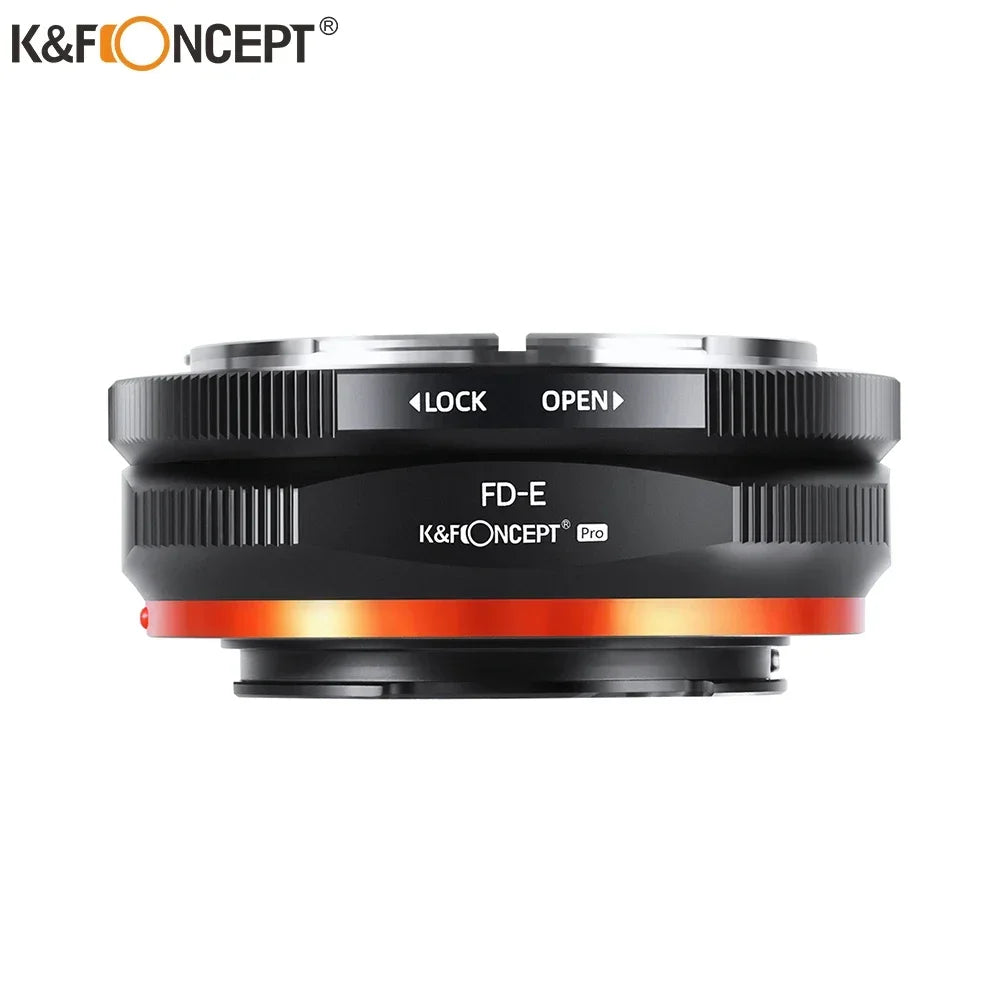 K&F Concept New Camera FD Lenses Adapter to Nex Pro E Mount Adapter for Canon FD Lenses to Sony E NEX Pro Mount Camera Adapters