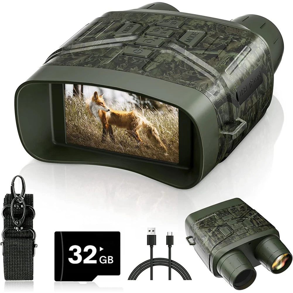 4K Night Vision Binoculars Infrared 800m For Hunting