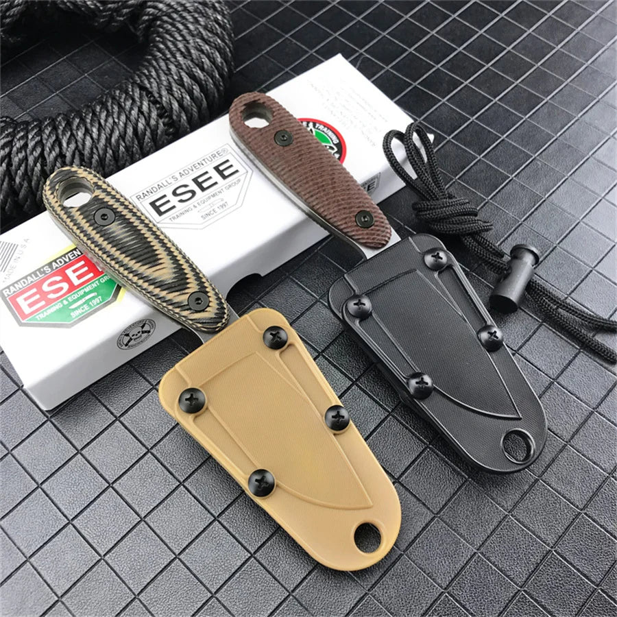 ESEE Izula Fixed Blade Knife With Sheath G10 Handle Outdoor