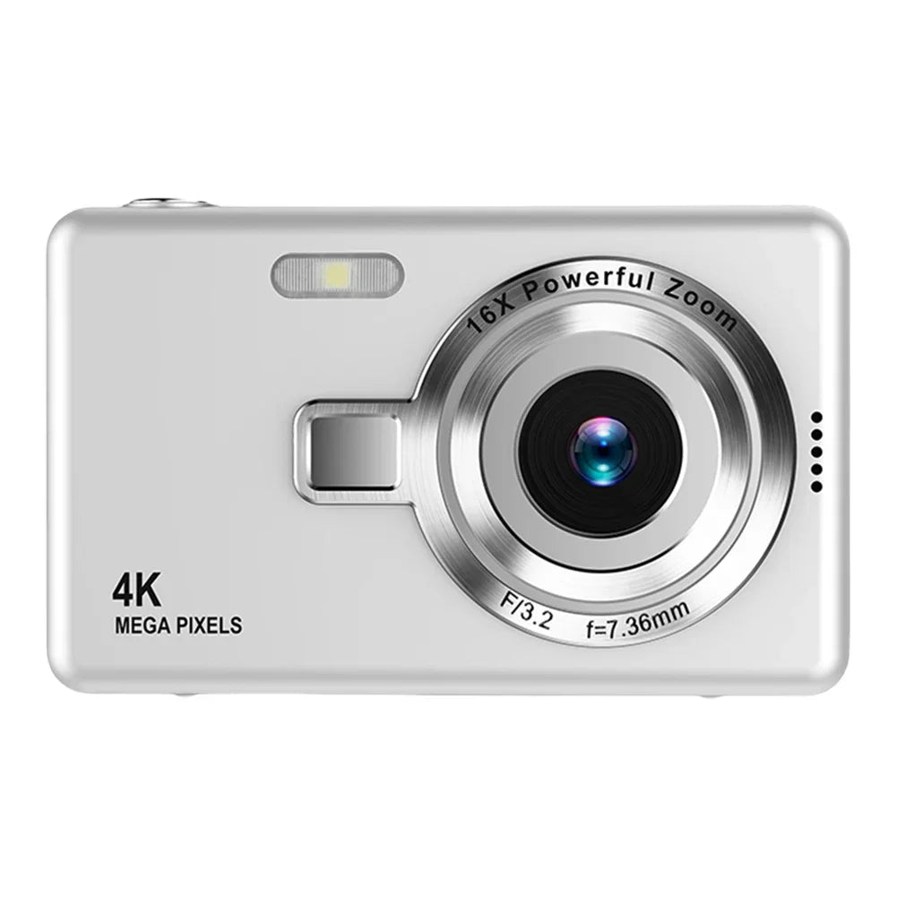 4K Digital Camera Autofocus Vlogging Camera 16X Zoom IPS