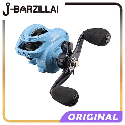 J-BARZILLAI SK 9+1BB Baitcasting Reel Fishing Reel Freshwater and Saltwater Corrosion Resistant 2 Colors