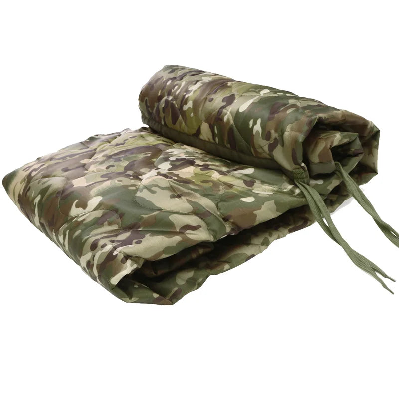 Tactical Poncho Liner Camouflage Water Repellent Blanket