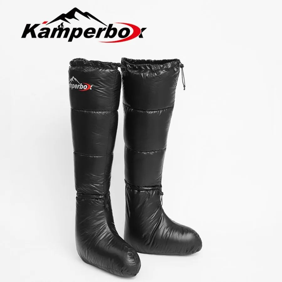 Kamperbox Camping Down Boots For Sleeping Bag Comfort