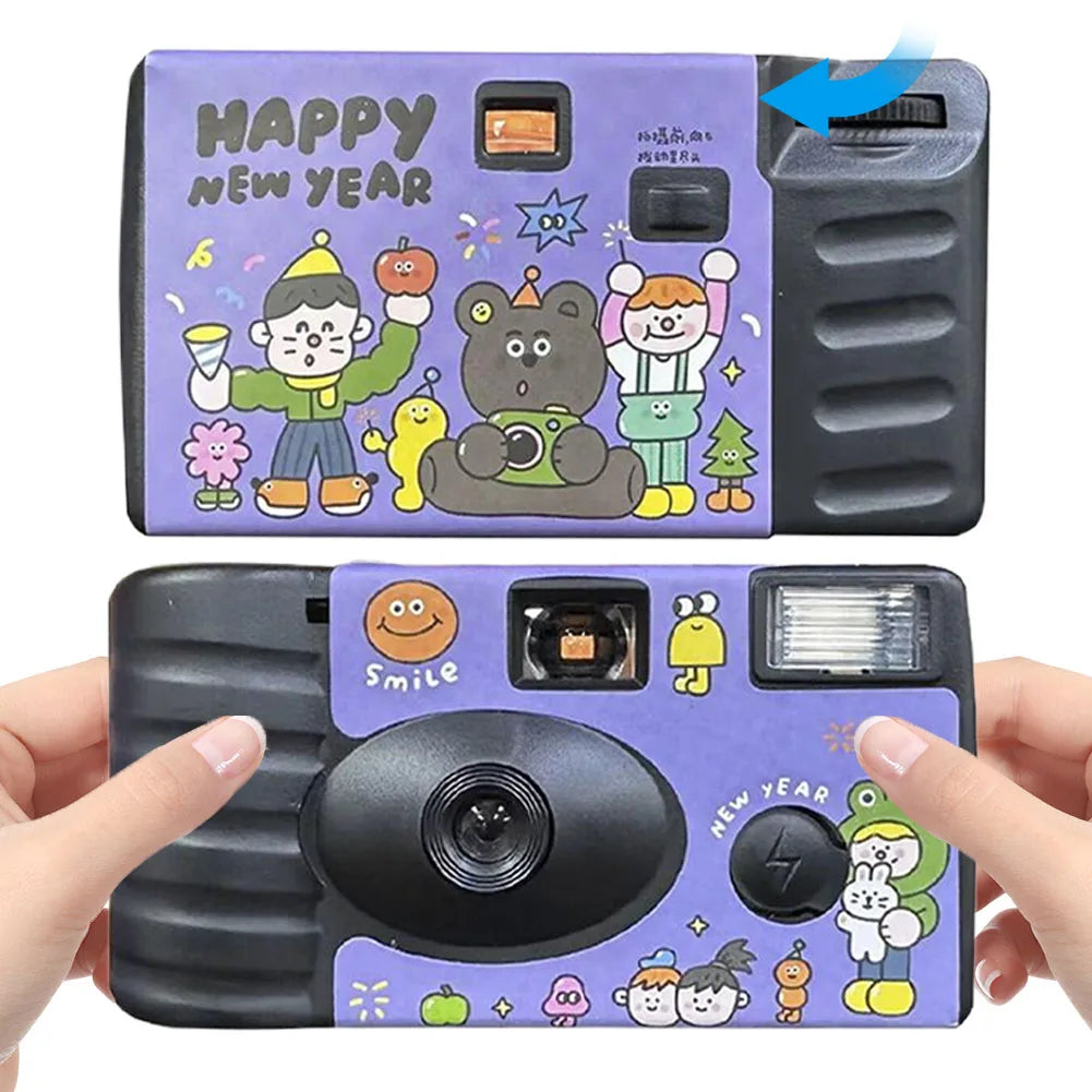 35mm Disposable Film Camera Built In Flash 200 ISO Party