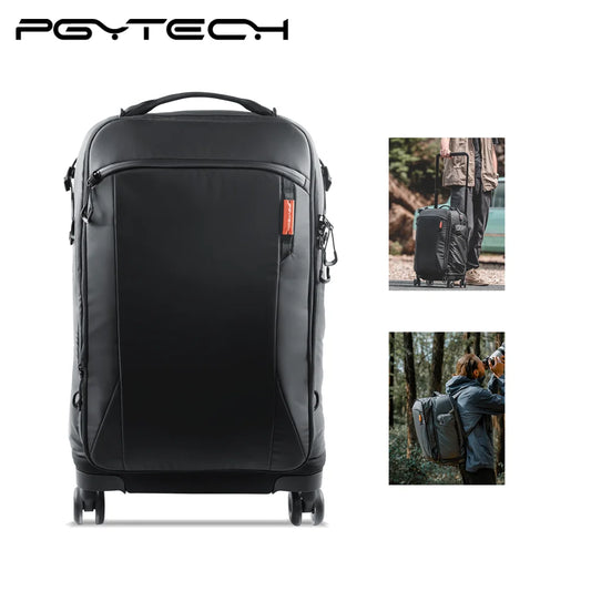 PGYTECH Photography Trolley Case Photography Bag DSLR Camera Bag Professional Outdoor Backpack Luggage Equipment Travel Case