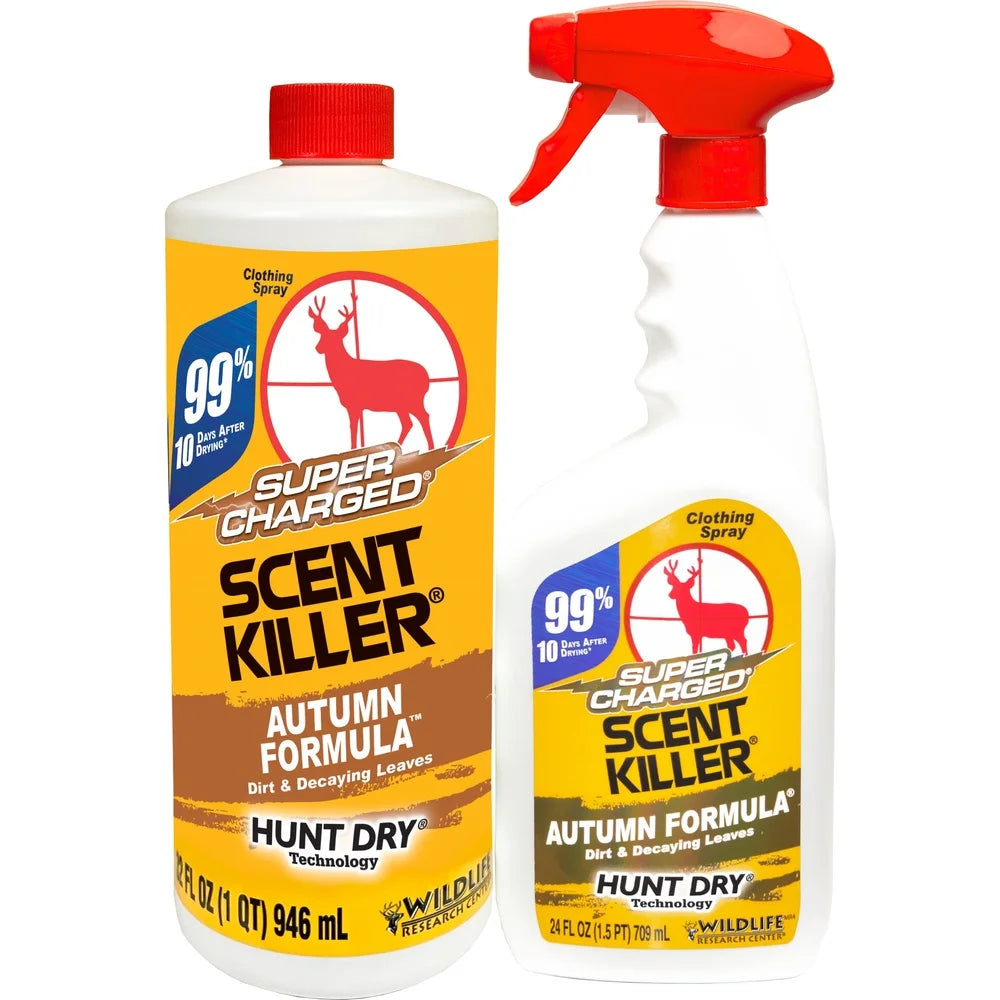 Scent Killer Hunting Scent Elimination Spray 56 Fl Oz Combo