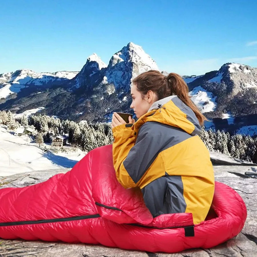 Kamperbox Ultralight Winter Sleeping Bag For Camping
