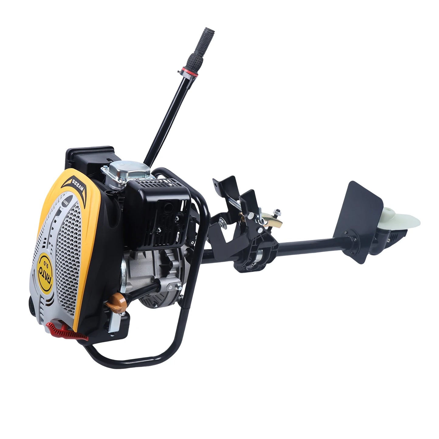 4-Stroke 9HP Outboard Motor 225CC Heavy Duty Outboard Motor Fishing Boat Marine Engine for Fishing Aquaculture Outdoor Adventure