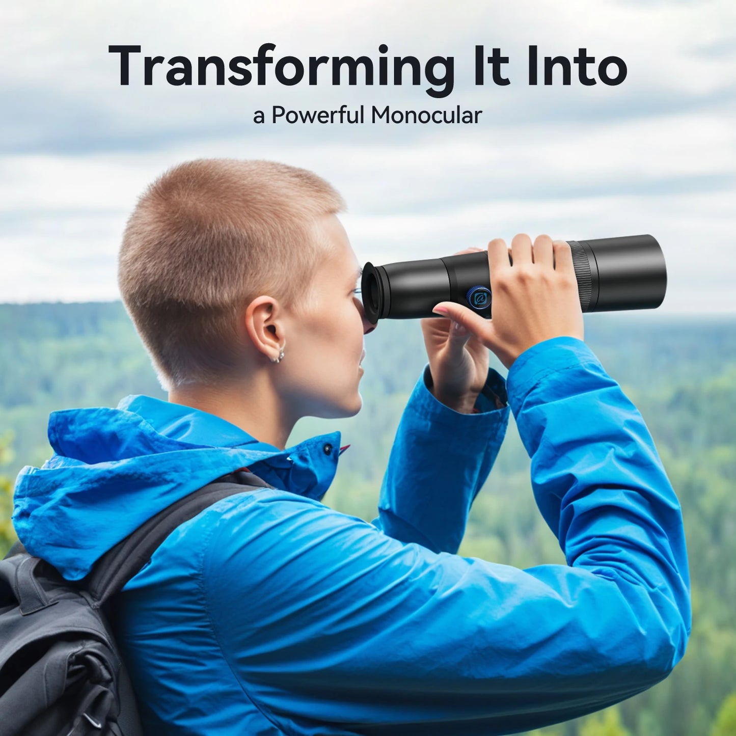 APEXEL 30x Ultra Telephoto Lens Monocular Universal Phone Professional Telescope with Tripod for Travel Camping Bird-watching