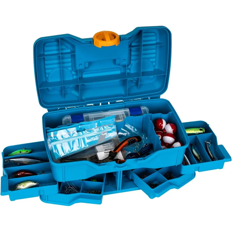 Outdoors 440NGA NextGen 4 0 Medium Fishing Tackle Box with 4 Pivot Trays and 23 Compartments for Advanced Tackle Storage Organi