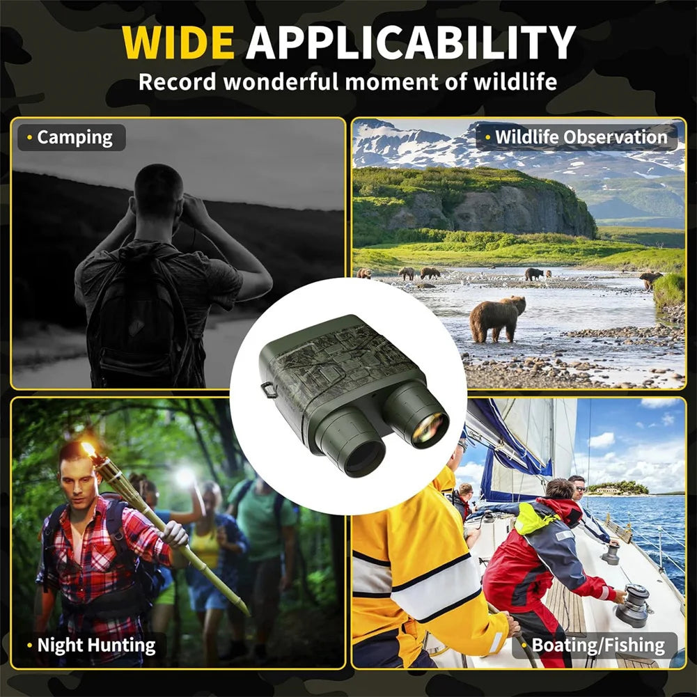 4K Night Vision Binoculars Infrared 800m For Hunting