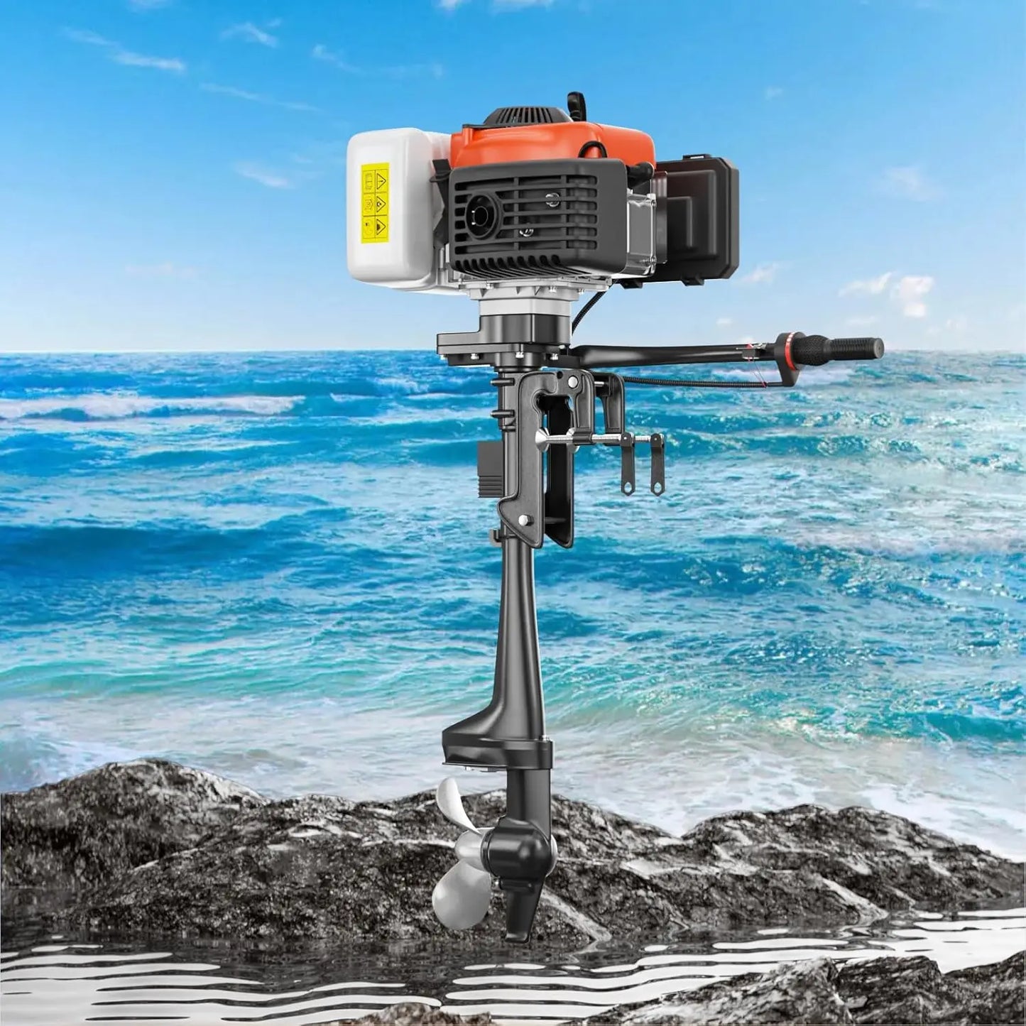 4HP 4 Stroke Outboard Motor Air Cooling CDI 55CC Engine