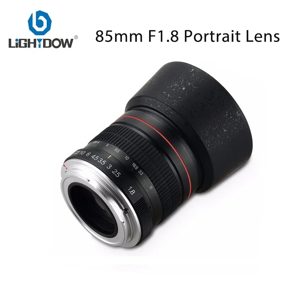 Lightdow 85mm F1.8 Portrait Lens For Canon Nikon Sony