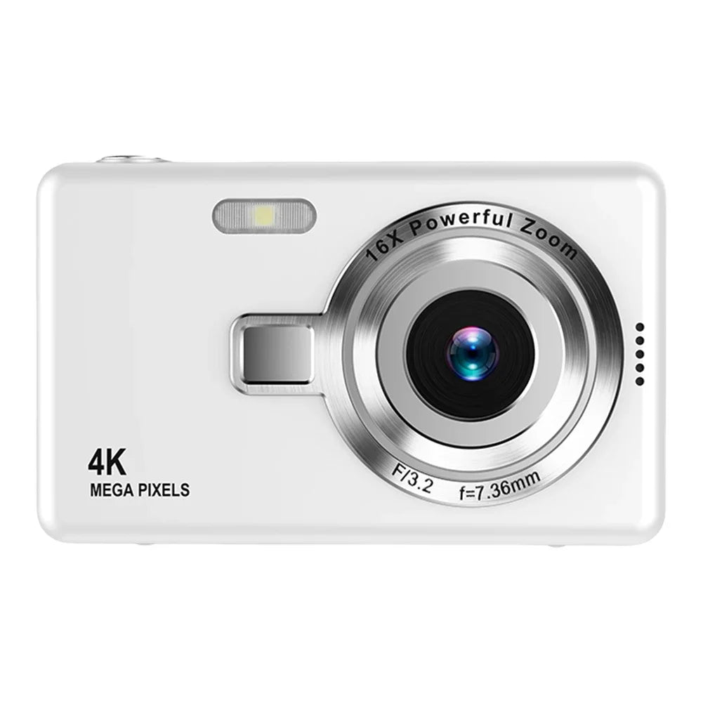 4K Digital Camera Autofocus Vlogging Camera 16X Zoom IPS