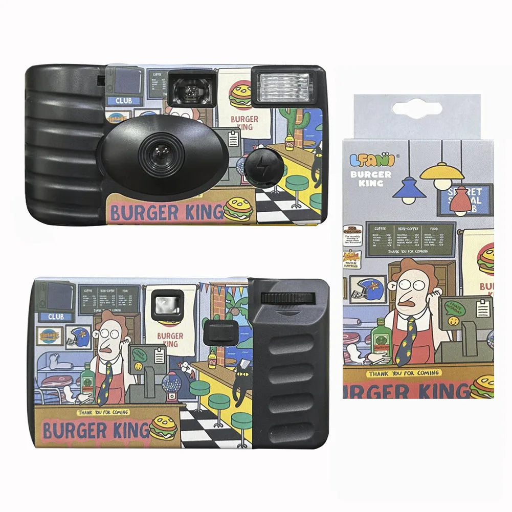35mm Disposable Film Camera Built In Flash 200 ISO Party