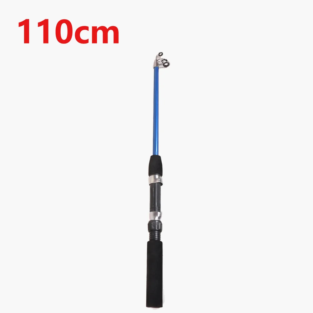 Winter Shrimp Fishing Rod Mini Ice Rod Metal Fishing Reels Bait Outdoor Sea Fishing Pole  Mini Feeder Sea Fishing Pole Wheel Set