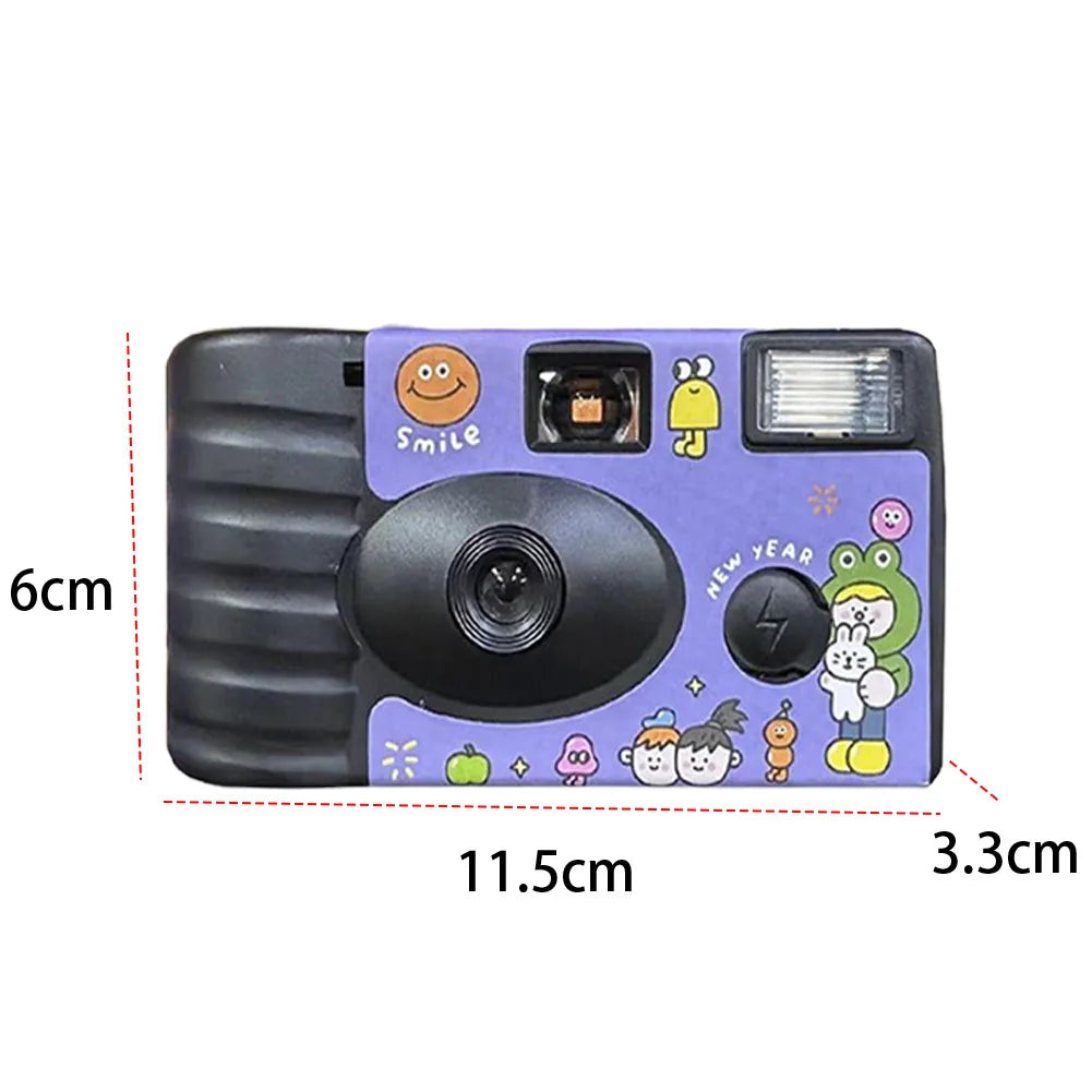 35mm Disposable Film Camera Built In Flash 200 ISO Party