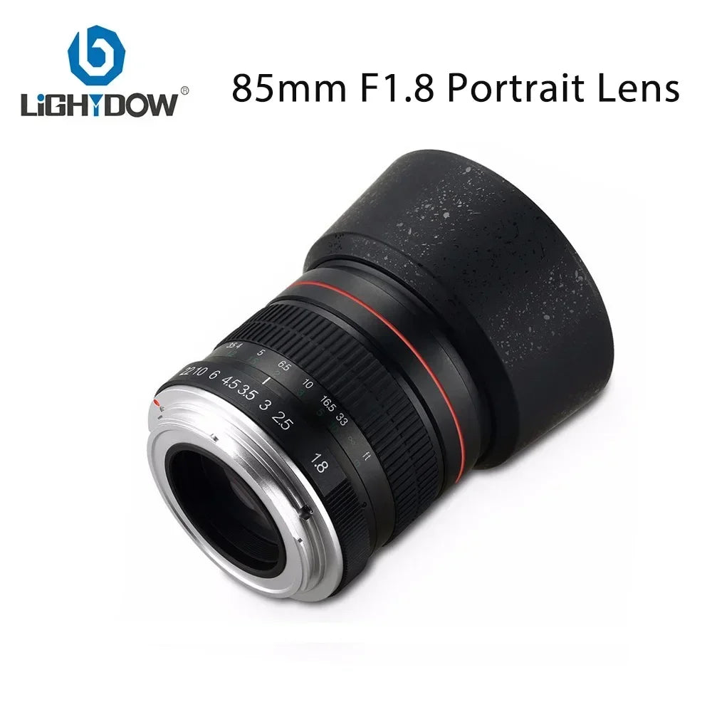 Lightdow 85mm F1.8 Full Frame Manual Focus Portrait Lens