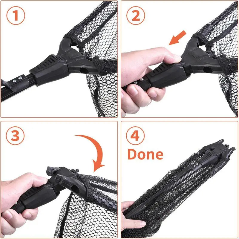 Floating Aluminium Alloy Landing Net Telescoping Handle
