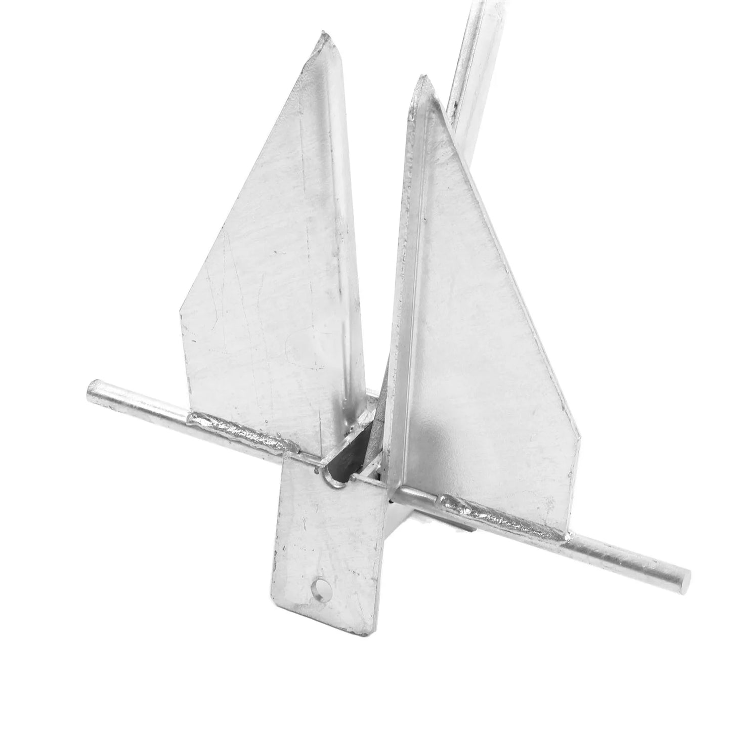 Anchor Kit 13lb Carbon Steel Fluke Boat Nylon Rope Chain