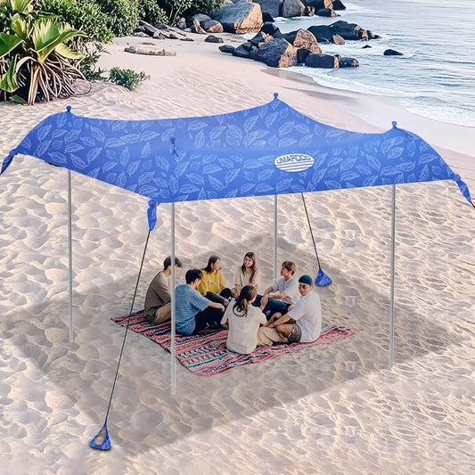 Family Beach Tent Canopy Sun Shade Portable Shelter