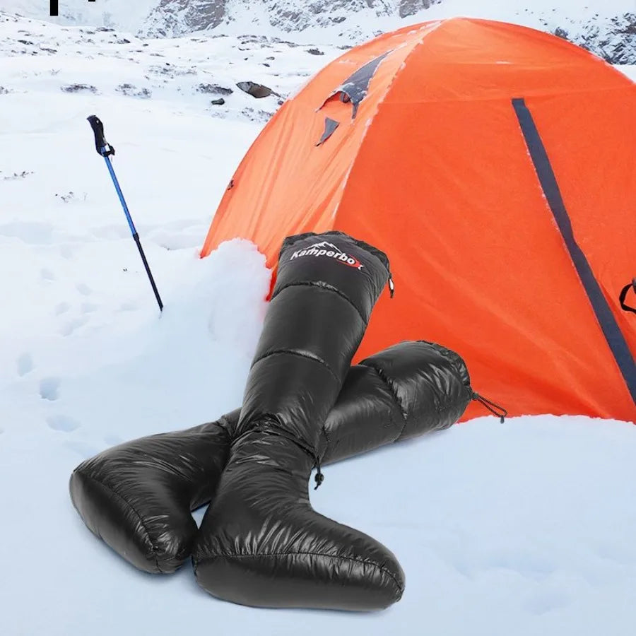 Kamperbox Camping Down Boots For Sleeping Bag Comfort